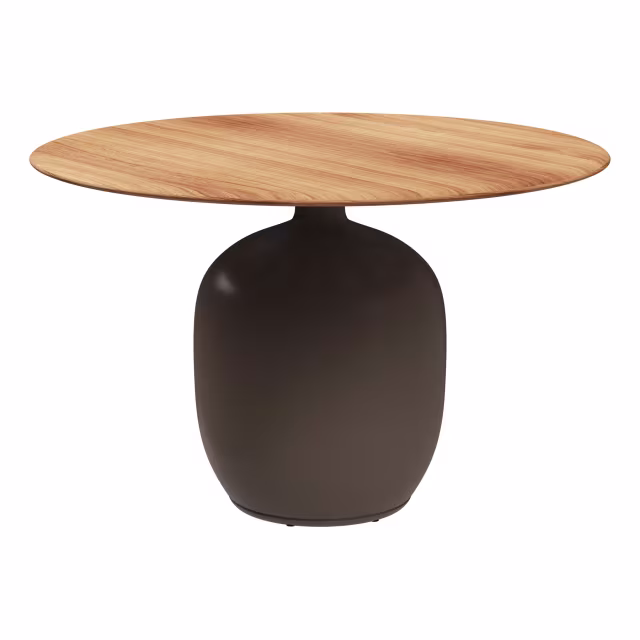 Gloster Kasha 36" Ceramic Round Dining Table