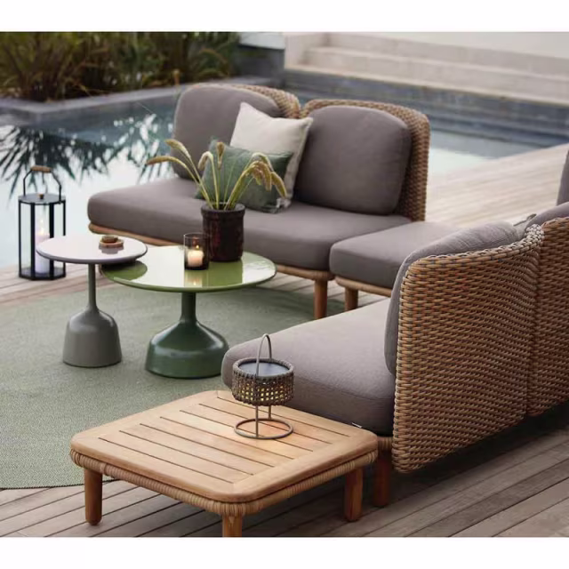 Cane-line Arch 29" Teak Square Coffee Table