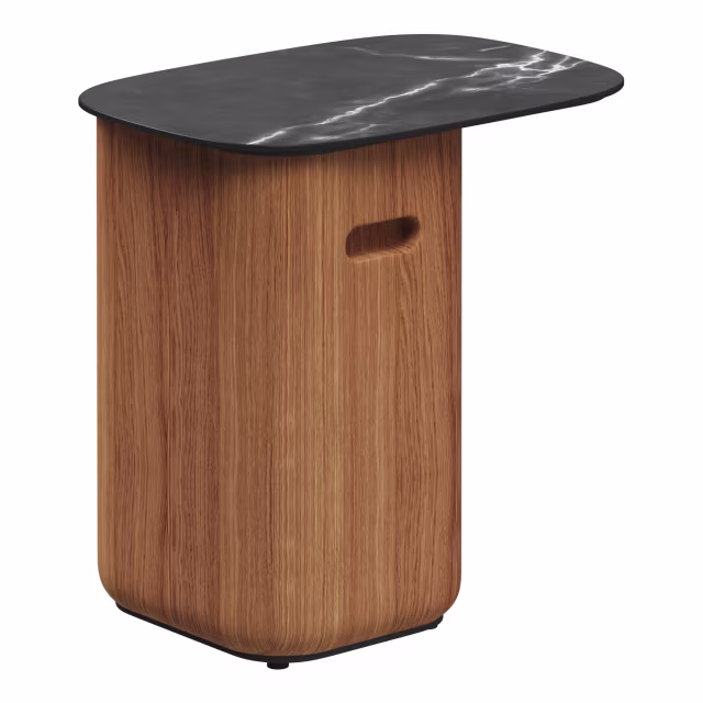 Gloster Omada 18" Teak Rectangular Side Table
