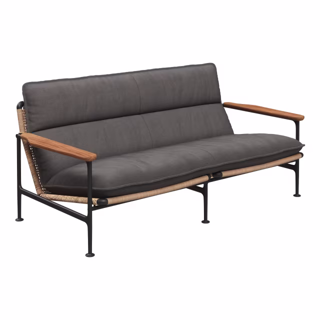 Gloster Zenith Aluminum Loveseat