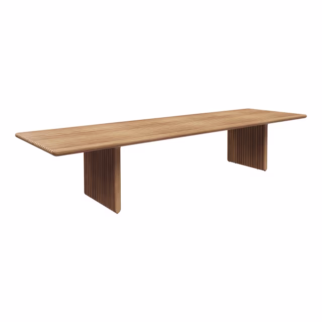Gloster Deck 144" Teak Rectangular Dining Table