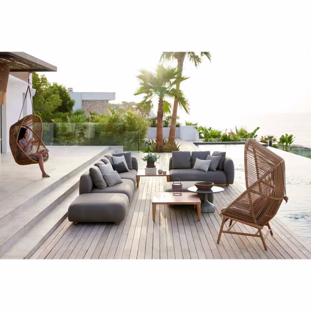 Cane-line Capture 5-Piece Outdoor Sectional Set