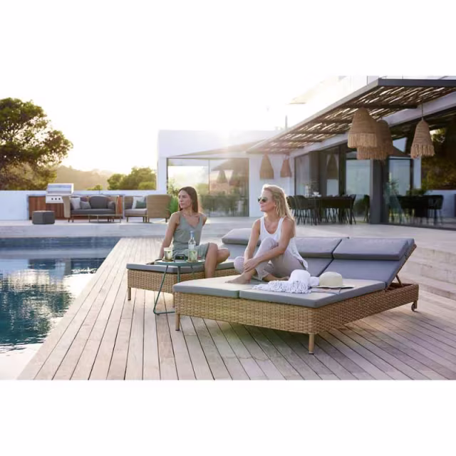 Cane-line Rest Woven Sunbed
