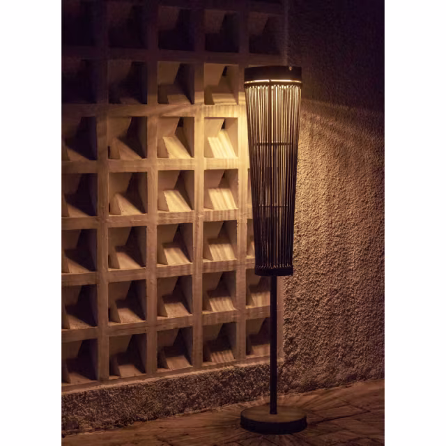 POVL Outdoor Björk Rope Floor Solar LED Lamp - Set of 2