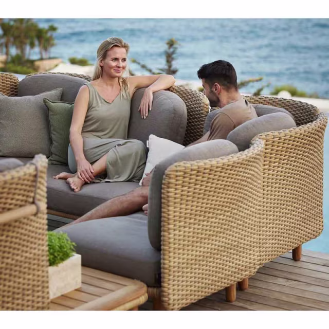 Cane-line Arch Woven Low Arm/Backrest