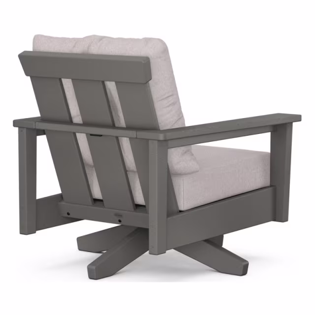 Polywood Prescott Deep Seating Swivel Chair