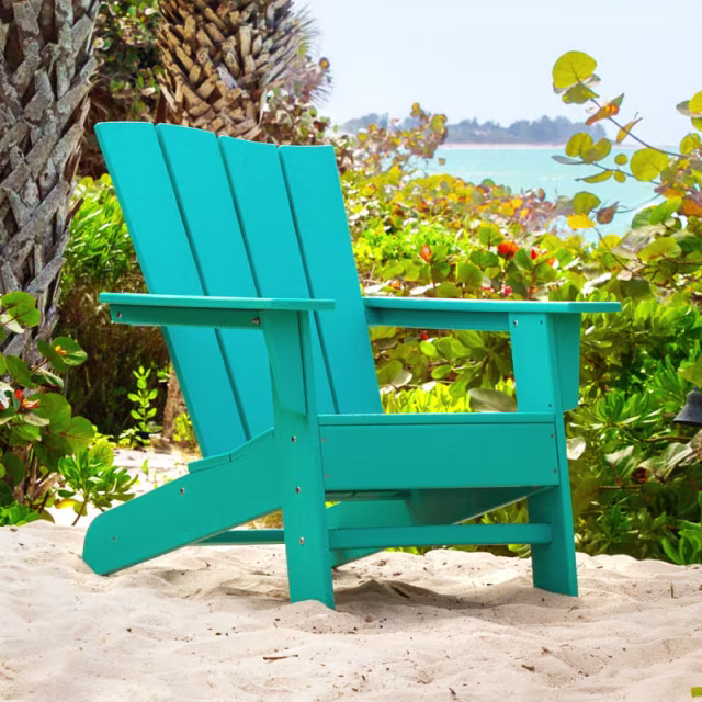 Polywood The Wave Adirondack Chair - Left