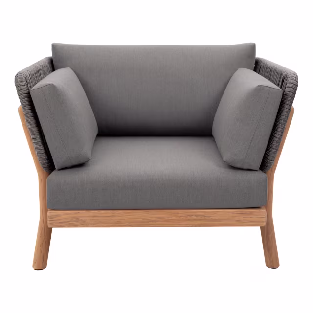 POVL Outdoor Supra 3-Piece Lounge, Swivel, and Sofa Outdoor Lounging Set