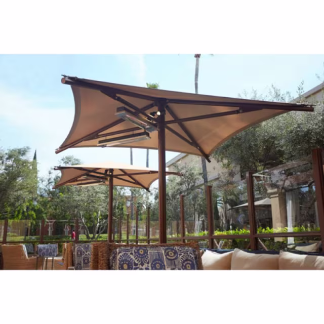 Infratech SL-Series 63.5" Single Element Wall Mount Electric Patio Heater - 3000 Watt
