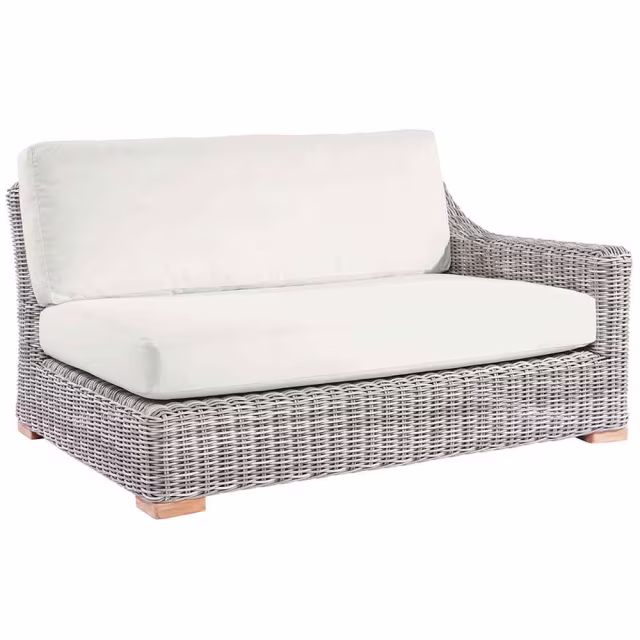 Kingsley Bate Tortola Woven Right Arm Settee Outdoor Sectional Unit