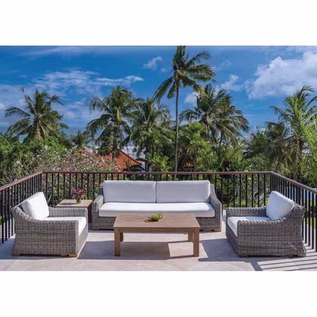 Kingsley Bate Tortola Woven Lounge Chair