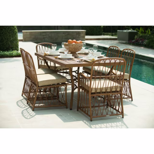 Woodard Cane Dining Side Chair