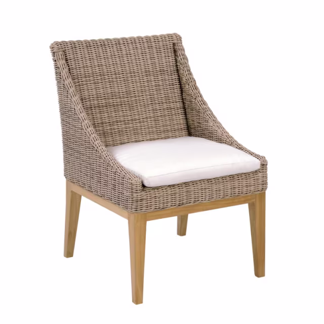 Kingsley Bate Frances Dining Side/Armchair Replacement Cushion - Seat Only