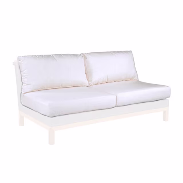 Kingsley Bate Azores Armless Settee Outdoor Sectional Unit Replacement Cushion