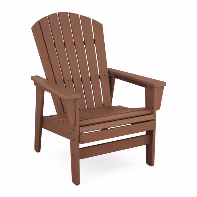 Polywood Nautical Grand Upright Adirondack Chair