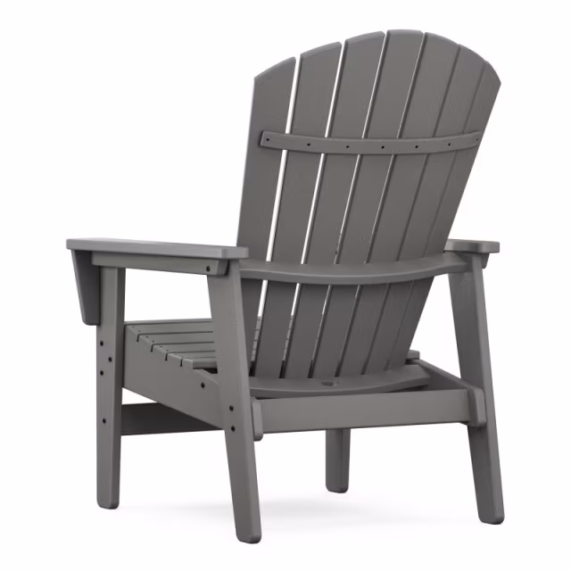 Polywood Nautical Grand Upright Adirondack Chair