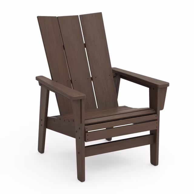 Polywood Modern Grand Upright Adirondack Chair