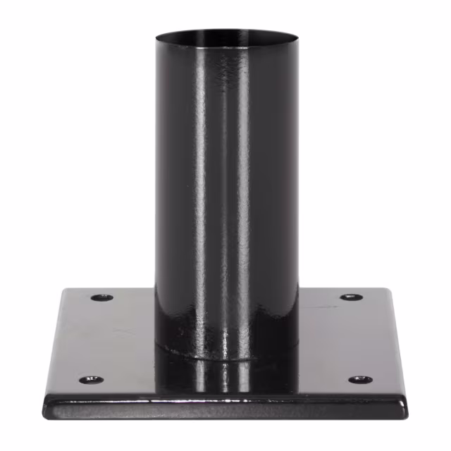 The Outdoor Plus Deck Post Mount for In-Ground Post