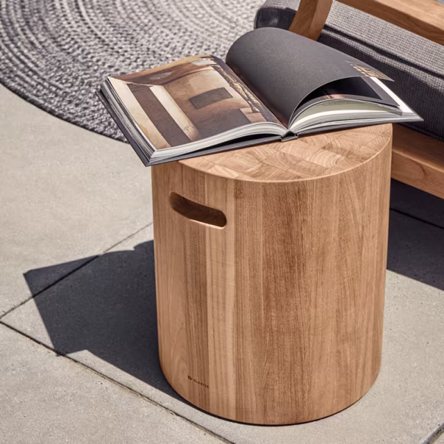 Gloster Deco Block 15" Round Side Table Protective Cover
