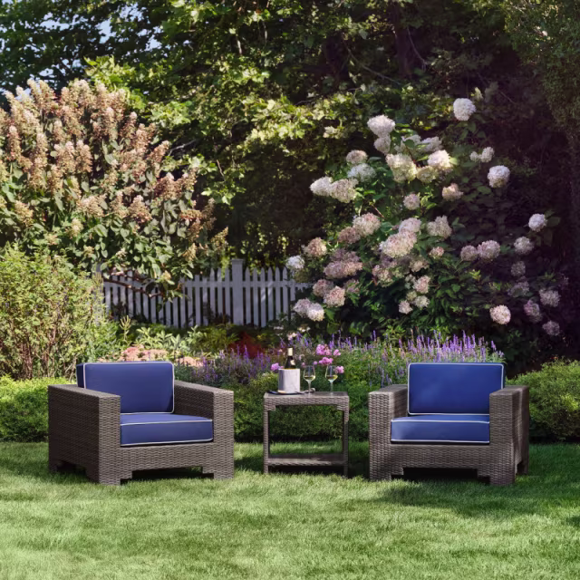 Woodard Lorenzo Woven Lounge Chair