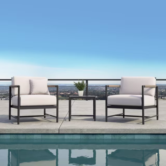 Sunset West Pietra Aluminum Club Chair