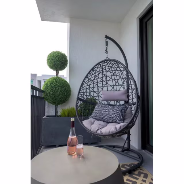 Enduraleaf 70" Faux Boxwood Double Ball Topiary