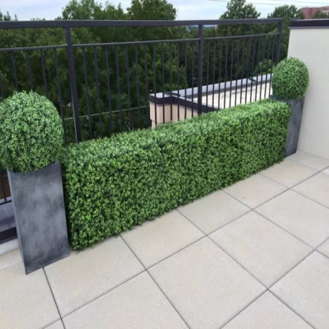 Enduraleaf 62" Extra Wide Faux Boxwood Hedge