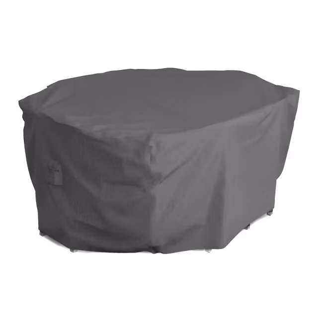 POVL Outdoor Menlo 7-Piece 95" Rectangular Dining Set Protective Cover