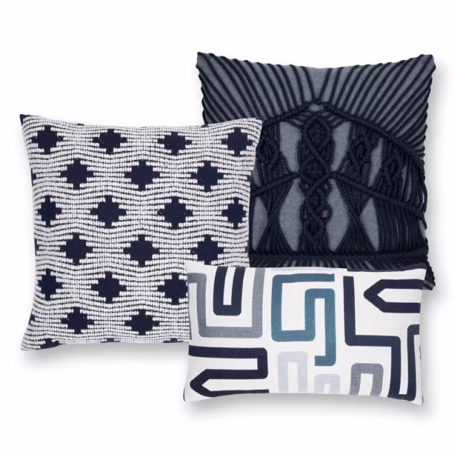 Elaine Smith 20" x 12" Agility Ease Lumbar Sunbrella Outdoor Pillow