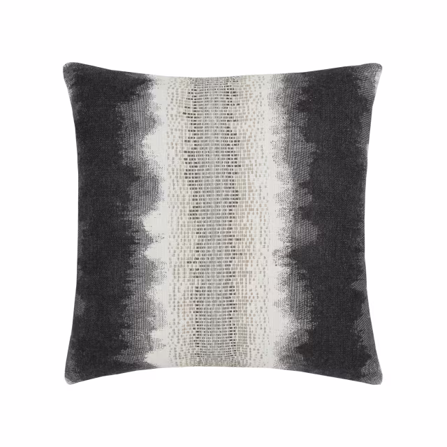 Elaine Smith 20" x 20" Resilience Charcoal Sunbrella Outdoor Pillow