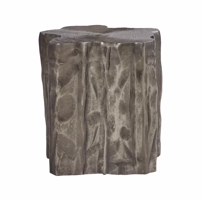 Bernhardt Exteriors Elba 17" Cast Aluminum Accent Table