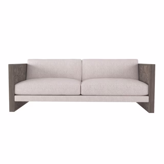 Bernhardt Exteriors Madura Carbonized Teak Sofa
