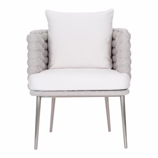 Bernhardt Exteriors Santa Cruz Woven Dining Armchair