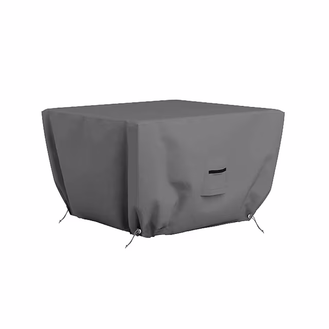 Prism Hardscapes Scatola Square 20" Concrete Gas Fire Bowl Protective Cover