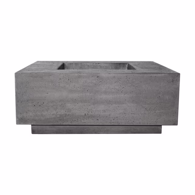 Prism Hardscapes Tavola 42 Square 42" Concrete Gas Fire Table Protective Cover