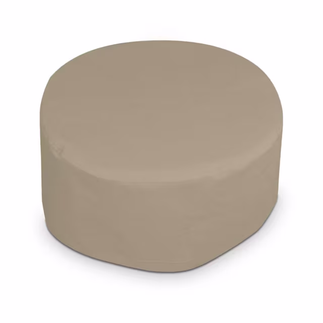 Prism Hardscapes Cilindro Tuscany Round 36" Concrete Gas Fire Bowl Protective Cover