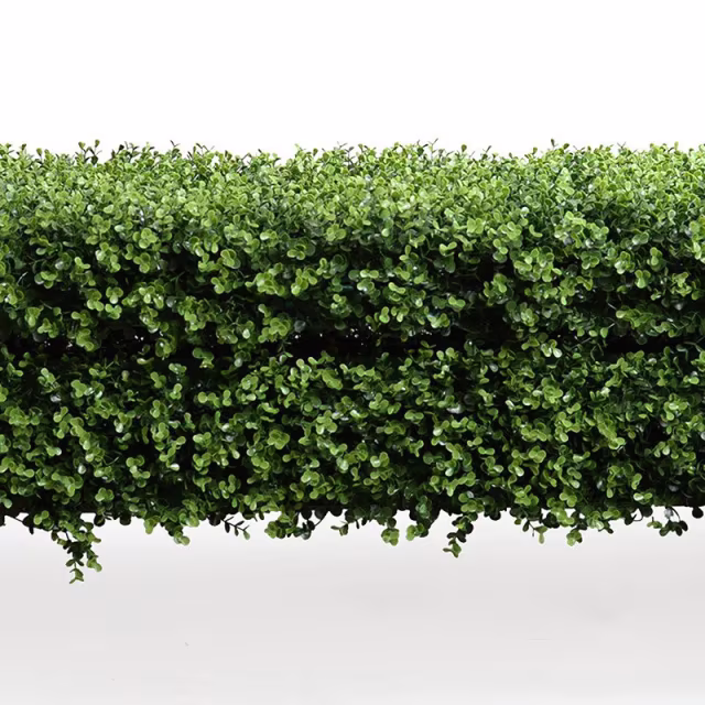 Enduraleaf 76" Faux Boxwood Covered Garden Bench