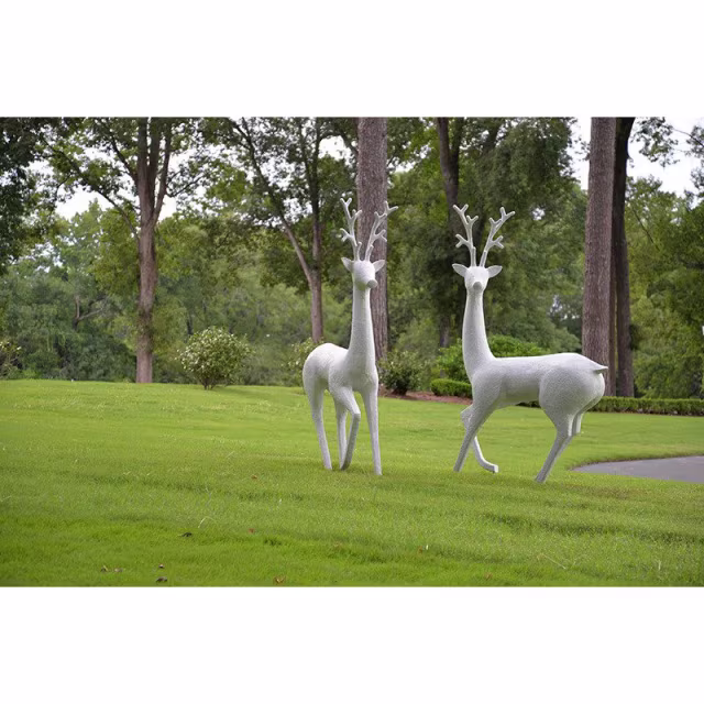 Enduraleaf Standing Deer Outdoor Decor - Set of 2