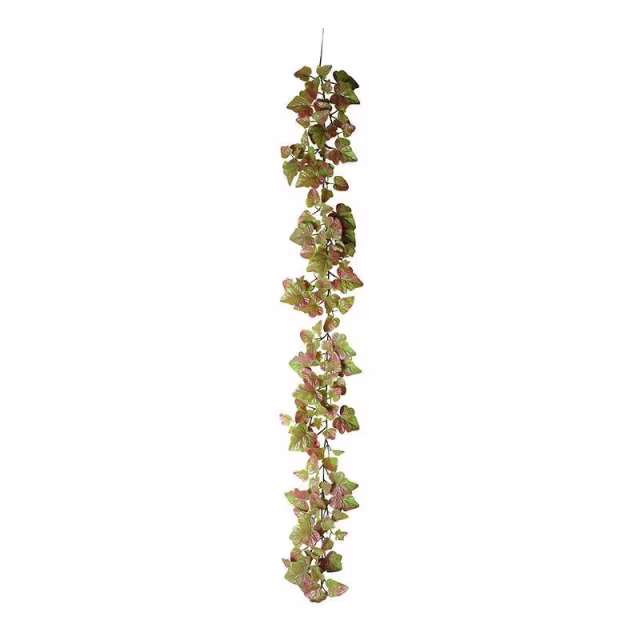 Enduraleaf 6' Red/Green Faux Ivy Vine Garland