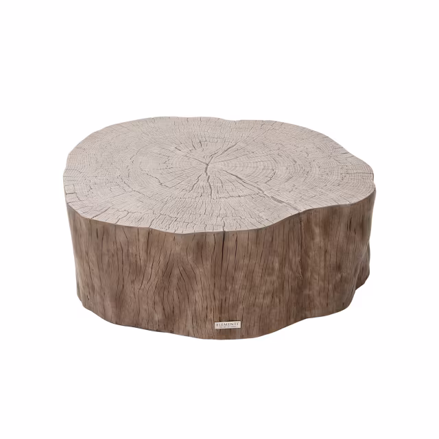 Elementi Home Daintree 42" GFRC Round Coffee Table
