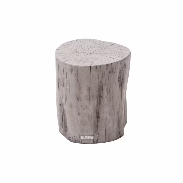 Elementi Home Daintree 19" GFRC Round Side Table