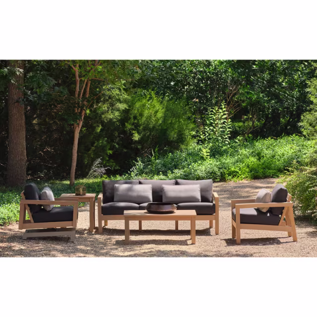 Woodard Sierra 22" Nexteak Square End Table