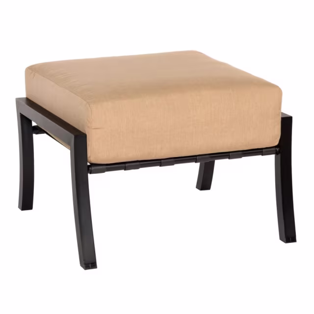 Woodard Nico Aluminum Ottoman