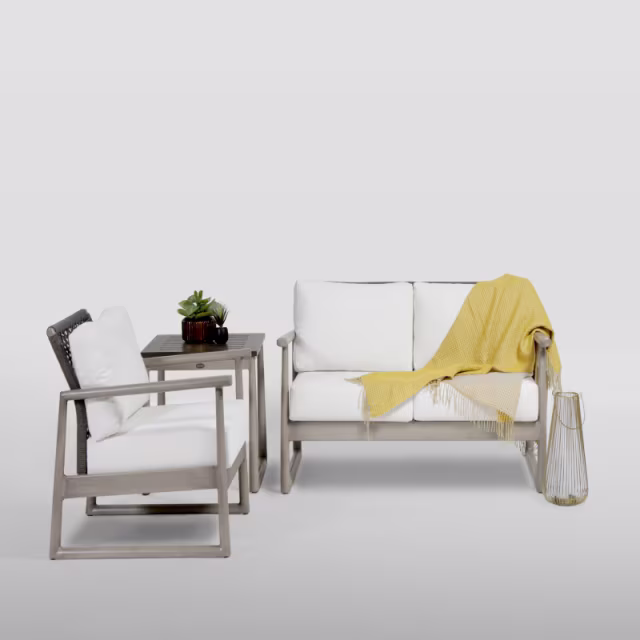 Ratana Park West Aluminum Love Seat