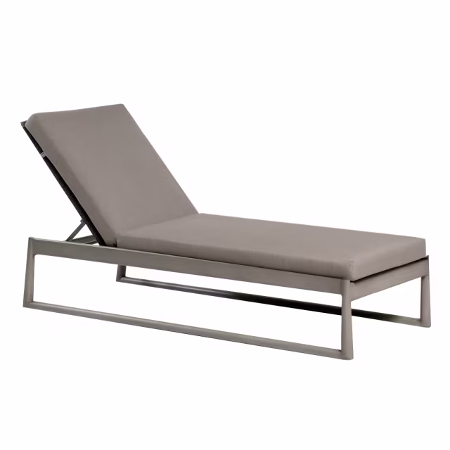Ratana Park West Aluminum Adjustable Chaise Lounger