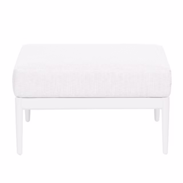 Ratana Palo Aluminum Ottoman