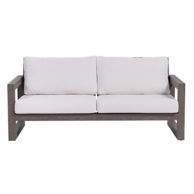Ratana Milano Aluminum 2.5-Seater Sofa