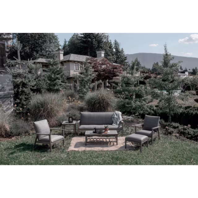 Ratana Cabo San Lucas Woven Ottoman