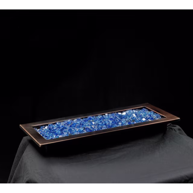 American Fire Products 24" Rectangular Drop-In Pan AWEIS Fire Pit Burner Kit