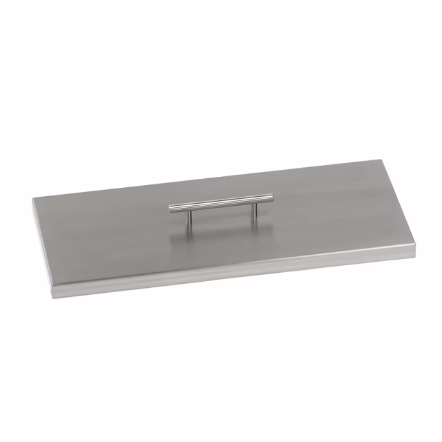 American Fire Products 21" Rectangular Stainless Steel Drop-In Pan Cover